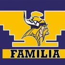 Minnesota Viking Familia Flag 3x5ft