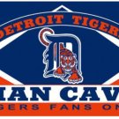 Detroit Tigers Man Cave Banner Flag 3x5ft