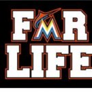 Miami Marlins For Life Banner Flag 3x5ft