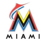 Miami Marlins White Banner Flag 3x5ft