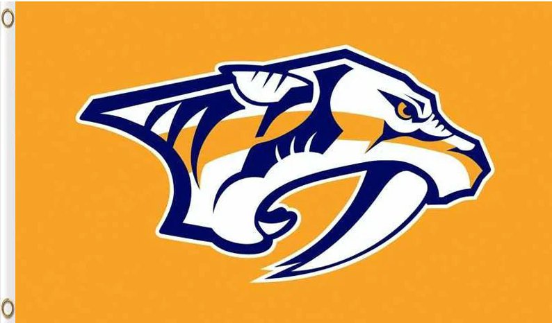 Nashville Predators Flag 3x5ft-2