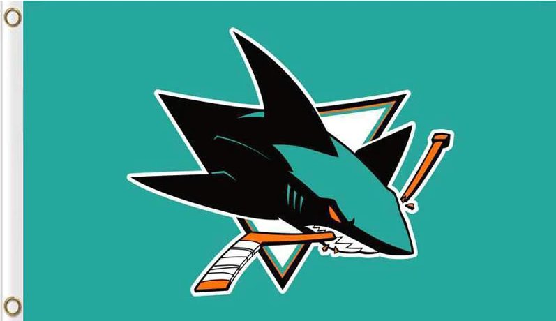 San Jose Sharks Flag 3x5ft-2