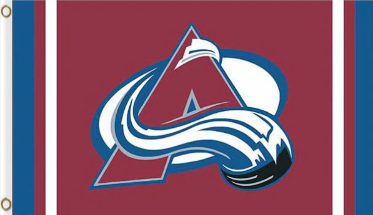 Colorado Avalanche Flag 3x5ft