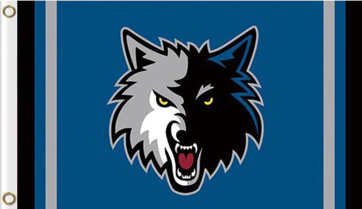 Minnesota Timberwolves Flag 3x5ft-2