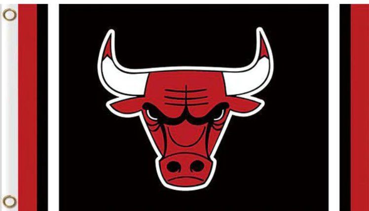 Chicago Bulls Flag 3x5ft-1