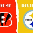 Cincinnati Bengals and Pittsburgh Steelers Divided Flag 3x5ft