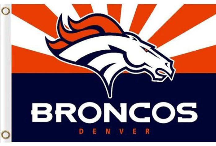 Denver Broncos Flag 3x5ft-10