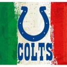 Green White Red Stripes Indianapolis Colts Flag 3x5ft