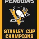 Pittsburgh Penguins Champions Flag 3x5ft-1