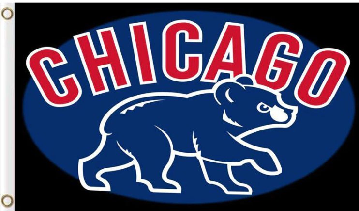 Chicago Cub Team Flag 3x5ft-6