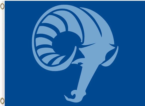 Rhode Island Rams Flag 3x5ft-1