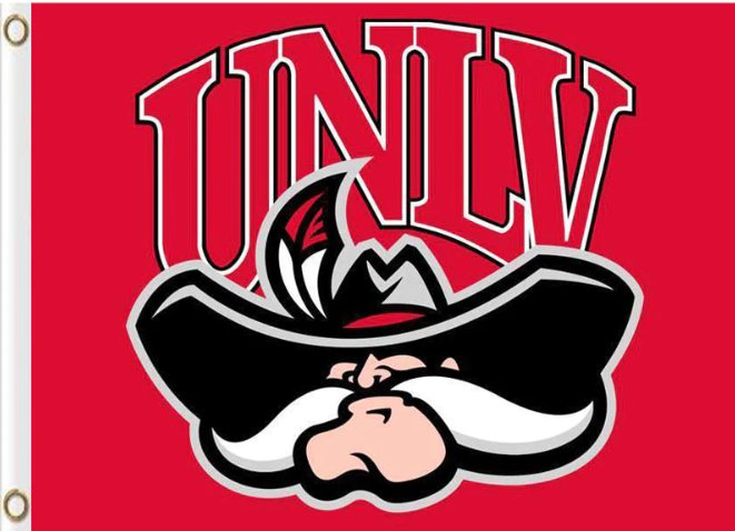 UNLV Runnin' Rebels Flag 3x5ft-1