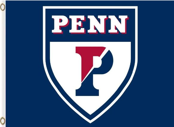 Penn Quakers Digital Printing Flag 3x5ft-1
