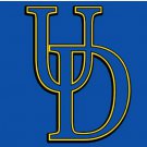 Delaware Fightin' Blue Hens Hand Flag 3x5ft-5