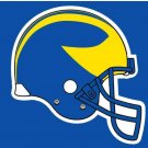 Delaware Fightin' Blue Hens Hand Flag 3x5ft-1
