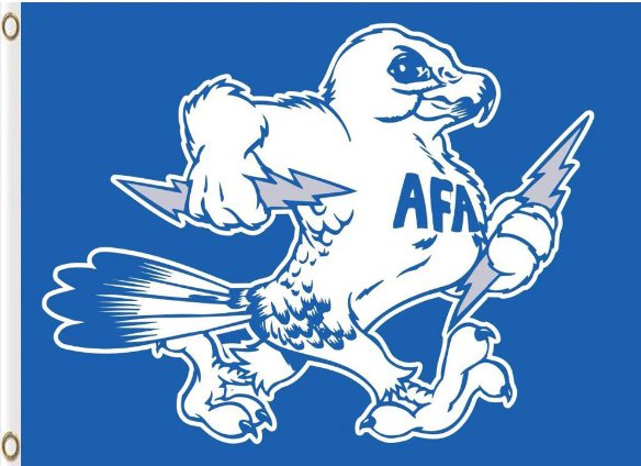 Air Force Falcons Logo Flag 3x5ft-3