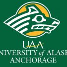 Alaska Anchorage Seawolves Logo Hand Flag 3x5ft-3