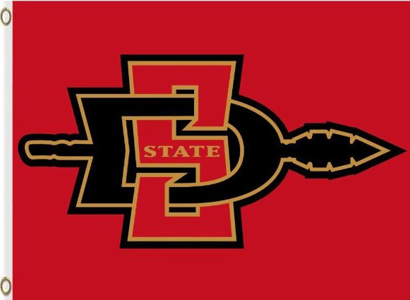 San Diego State Aztecs Flag 3x5ft-6