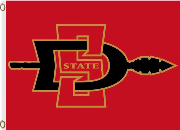 San Diego State Aztecs Flag 3x5ft-5