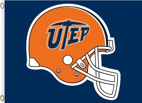 UTEP Miners Digital Printing Flag 3x5ft-3
