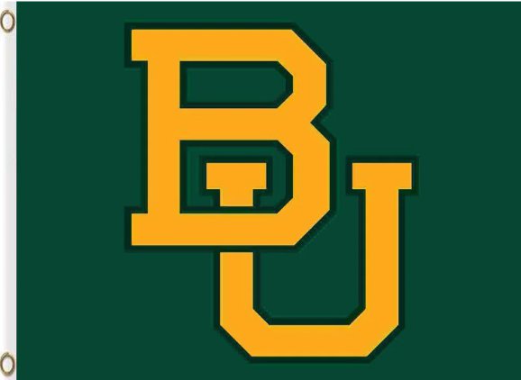 Baylor Bears Hand Sport Flag 3x5ft-4