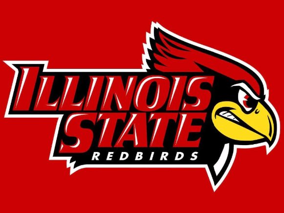 Illinois State Redbirds Hand Flag 3x5ft-1