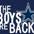 Dallas Cowboys The Boys Are Back Flag 3x5ft