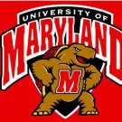 Maryland Terrapins Hand Flag 3x5ft-4
