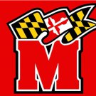 Maryland Terrapins Hand Flag 3x5ft-1