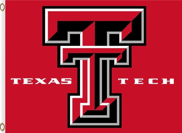 Texas Tech Red Raiders Sports Digital Printing Flag 3x5ft-1