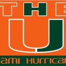 Miami Hurricanes Hand Flag 3x5ft-6