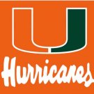 Miami Hurricanes Hand Flag 3x5ft-5