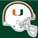 Miami Hurricanes Hand Flag 3x5ft-3