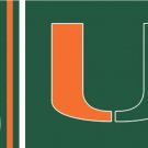 Miami Hurricanes Hand Flag 3x5ft-1
