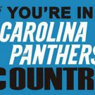 Carolina Panthers In Country Flag 3x5ft