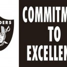 Las Vegas Raiders Commitment To Excellence Flag 3x5ft
