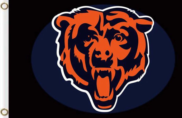 Chicago Bears Flag 3x5ft-12