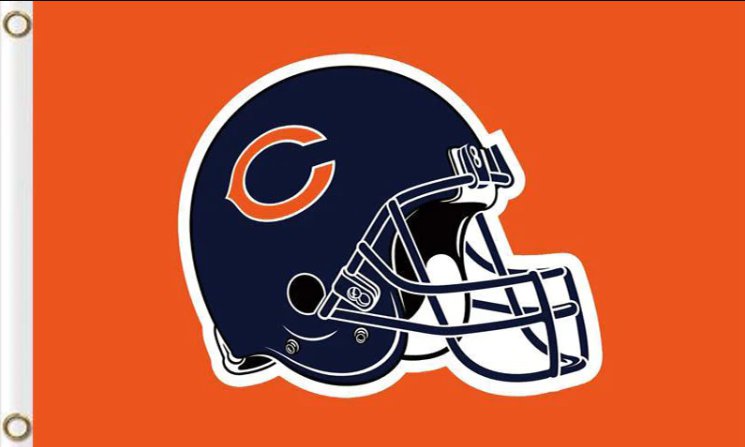 Chicago Bears Flag 3x5ft-11