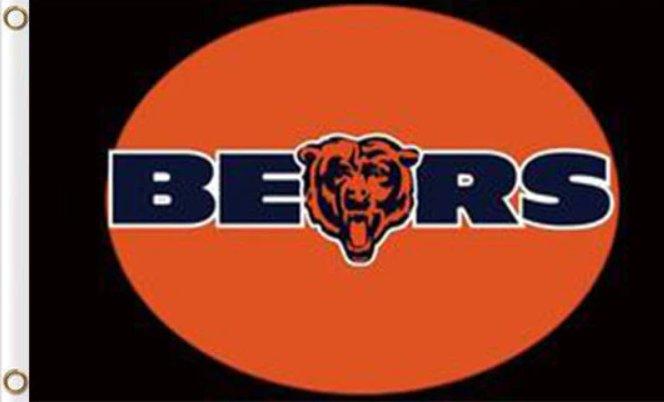 Chicago Bears Banner Flag 3x5ft-5
