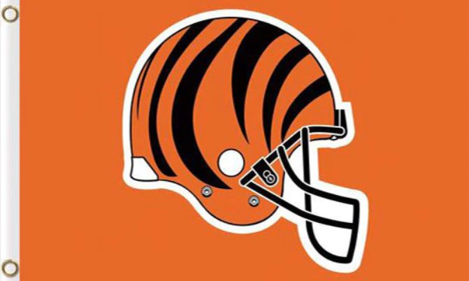Cincinnati Bengals Flag 3x5ft-9