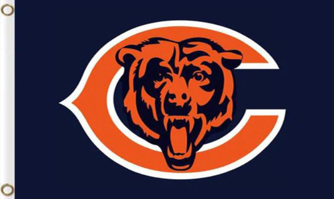 Chicago Bears Flag 3x5ft-9