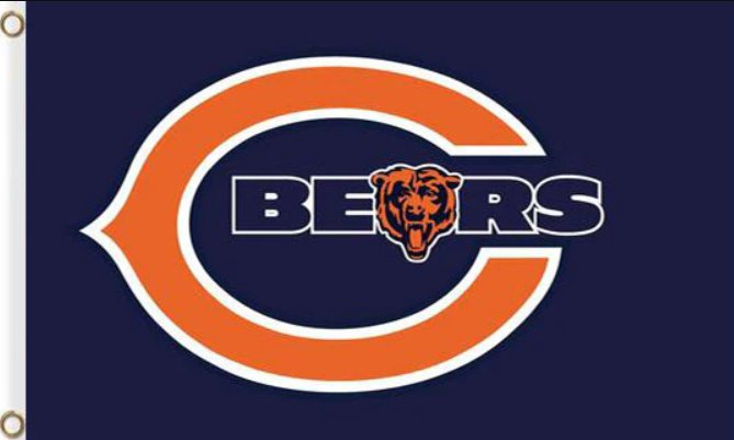 Chicago Bears Flag 3x5ft-7