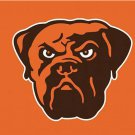 Cleveland Browns Logo Two Strip Flag 3x5ft