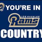Los Angeles Rams Team Logo Sports Flag 3x5ft-1
