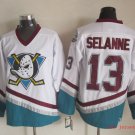 Anaheim Ducks 13 Teemu Selanne Ice Hockey Jerseys-4