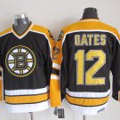Boston Bruins 12 Adam Oates Ice Hockey Jerseys-1