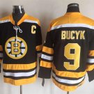 Boston Bruins 9 Johnny Bucyk Ice Hockey Jerseys-1