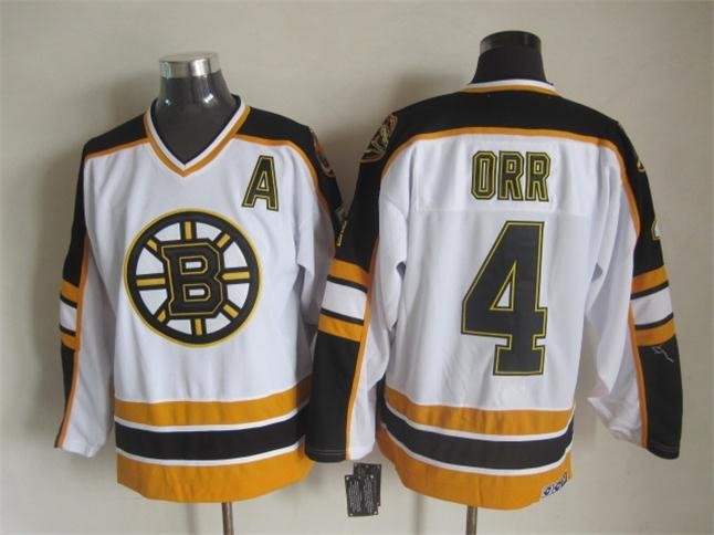 Boston Bruins 4 Bobby Orr Ice Hockey Jerseys-7