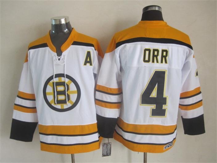 Boston Bruins 4 Bobby Orr Ice Hockey Jerseys-6