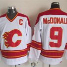Calgary Flames 9 Lanny McDonald Ice Hockey Jerseys